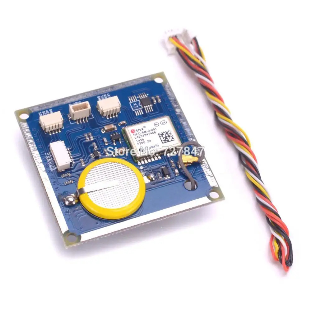 FPV 6 M gps с монтажной задней панелью и компасом для MWC APM 2 APM2.6 Multiwii Дрон|Детали