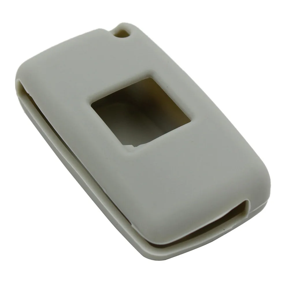 Защитный чехол для ключей KEYYOU 2 кнопки силиконовый от машины Peugeot 206 207 307 308 Citroen C4 C5