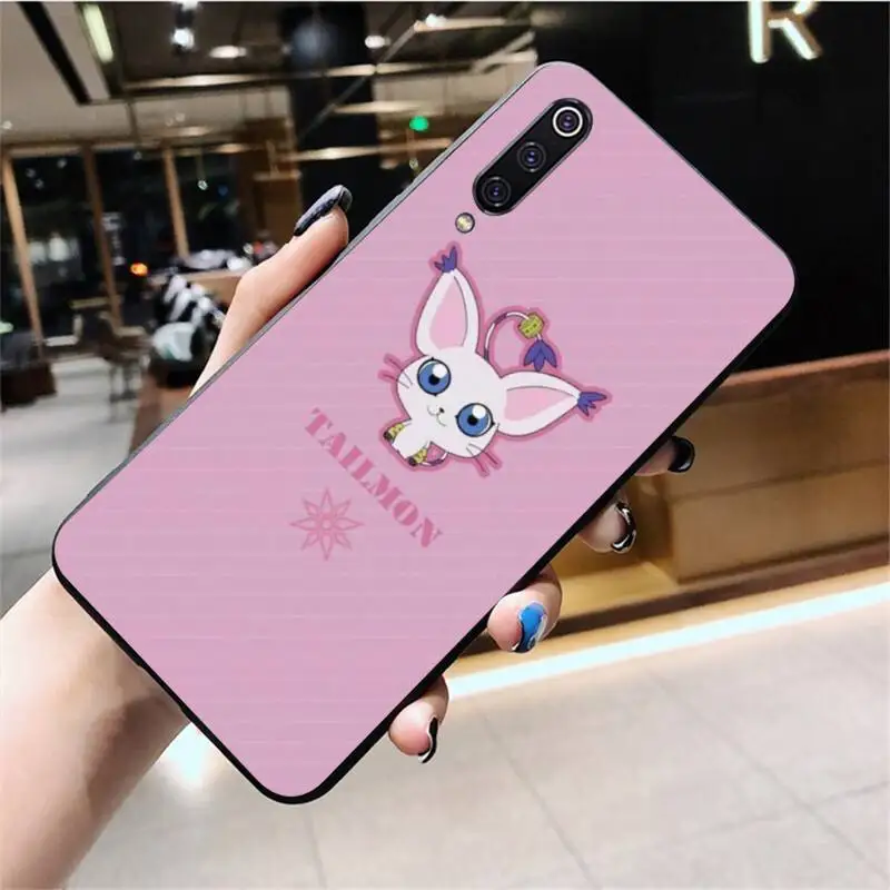 Милый черный мягкий чехол для телефона с японским аниме Digimon Капа Huawei Nova 6se 7 7pro 7se