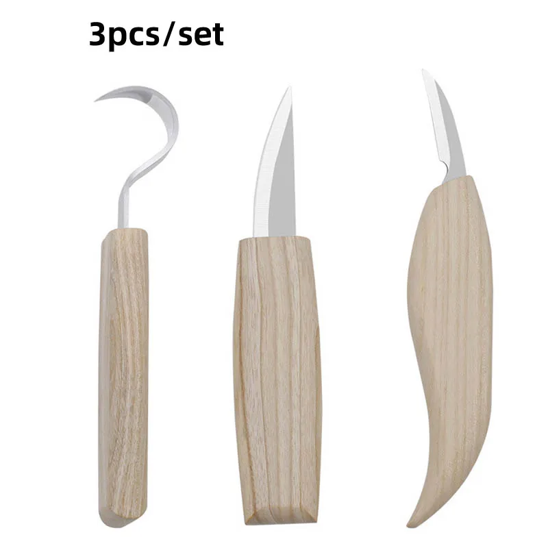 2/3/5 шт резьба по дереву Ножи стамеска для работы с деревом резак набор ручного