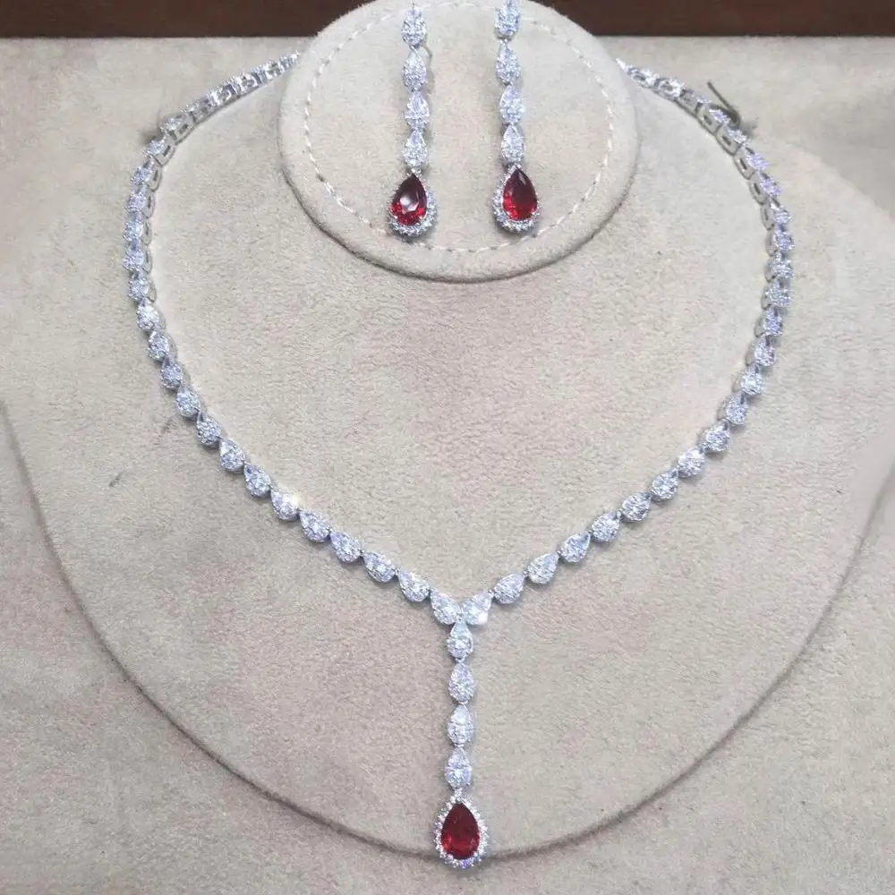 GODKI известный бренд 2019 очаровательные свадебные комплекты ювелирных изделий