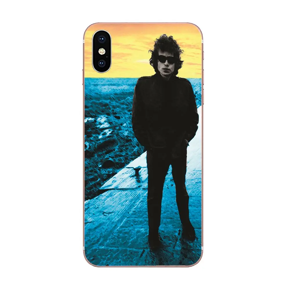 Мягкий модный чехол Bob Dylan черный и белый для Xiaomi Redmi Note 8 8A 8T 10 K30 Pro Motorola G G2 G3 G4 G5 G6 G7