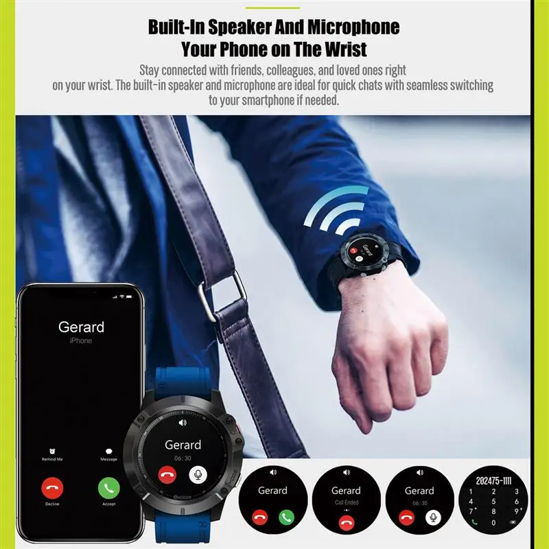 

New Zeblaze VIBE 6 Smart Watch Music Player Receive/Make Call Heart Rate 25 Days Battery Life Smartwatch 2020 Sport Watch