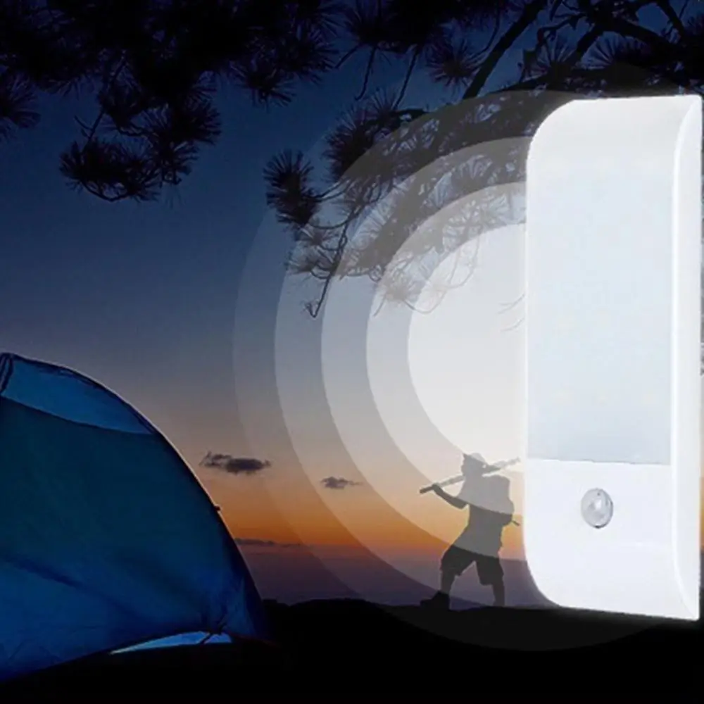 12 Светодиодный PIR светильник с датчиком движения шкаф кровать светодиодный под