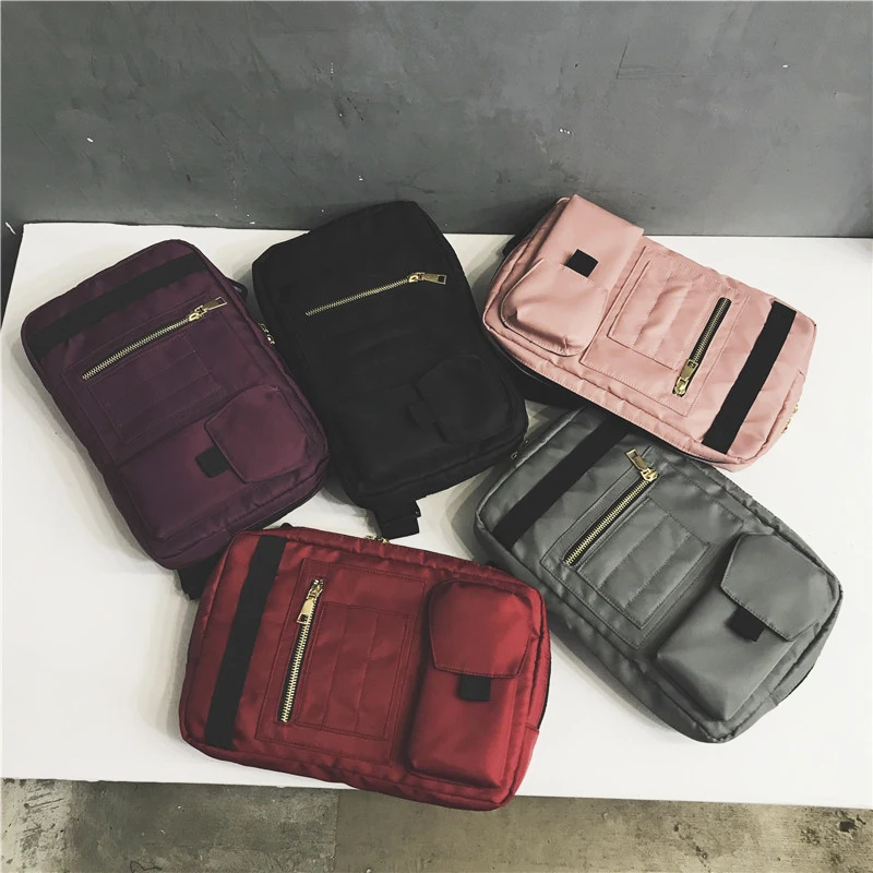 Мужская тактическая нагрудная сумка в стиле хип-хоп холщовая уличном