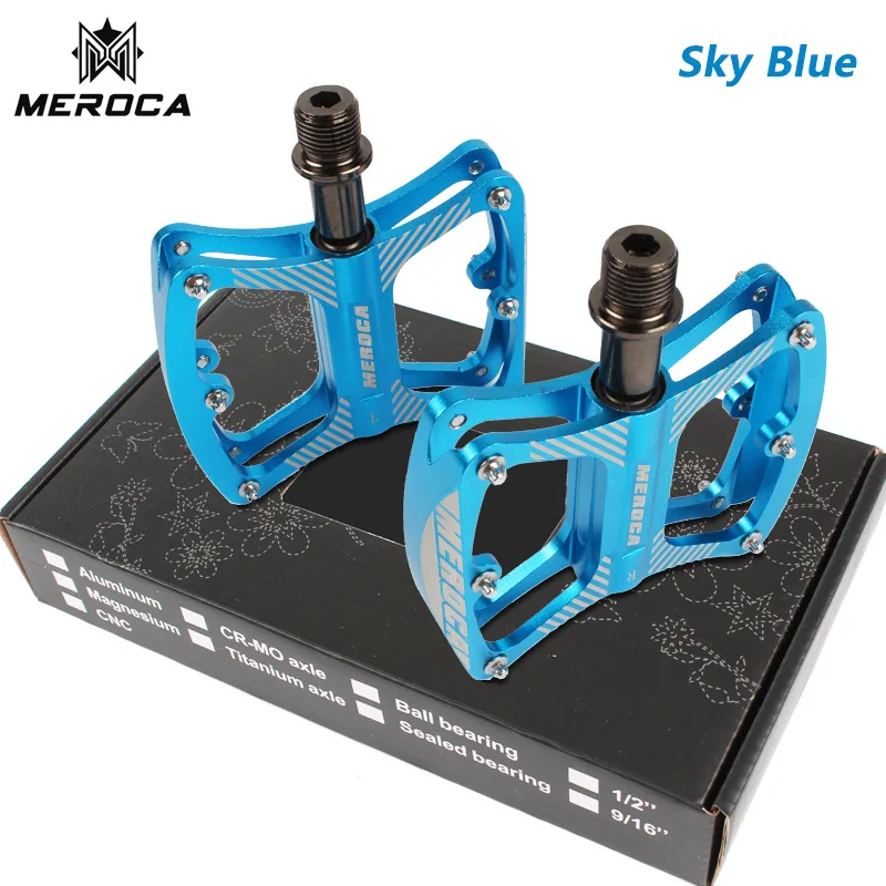 Педаль для дорожного велосипеда MEROCA X0 нескользящая Ультралегкая CNC запчасти