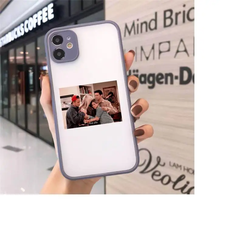 

American friends tv show Phone Cases matte transparent For iphone 7 8 11 12 plus mini x xs xr pro max cover