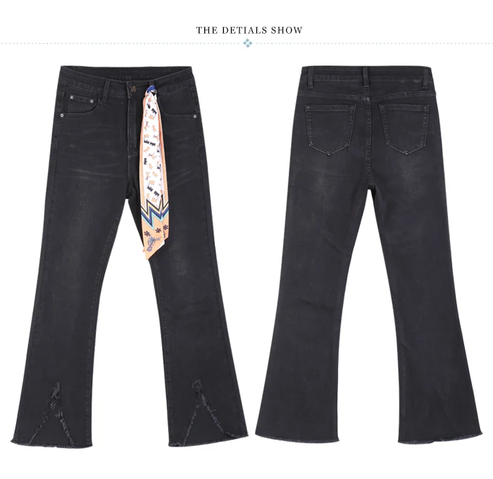 Женские классические джинсы LEIJIJEANS, узкие джинсы с лентой на поясе, новая модель большого размера для отдыха