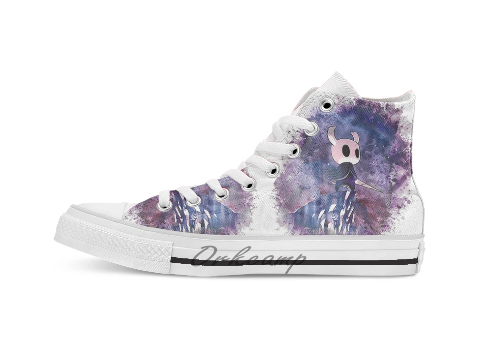 Дышащая повседневная парусиновая обувь В рыцарском стиле с высоким берцем на