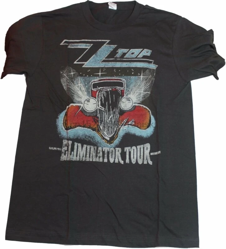 ZZ TOP TOUR Винтажная футболка музыка жесткий классический рок металл смерти Thrash