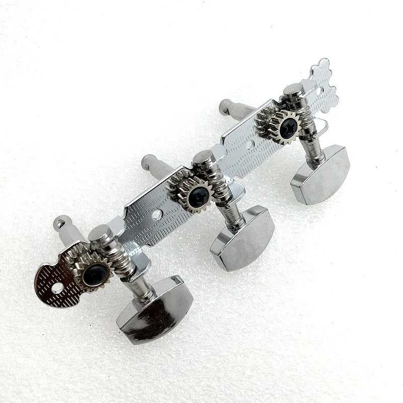 

1set Universal Guitar String Tuning Pegs Metal Semi-Closed Guitar String Button Tuner Machine Heads for Folk acoustic guitar