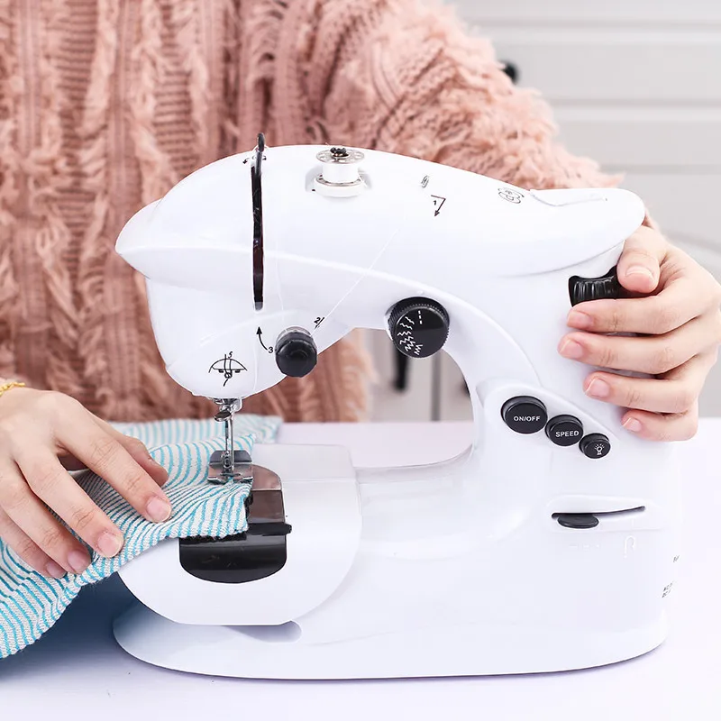 

Mini sewing machine household desktop multifunctional micro electric sewing machine cross-border factory wholesale