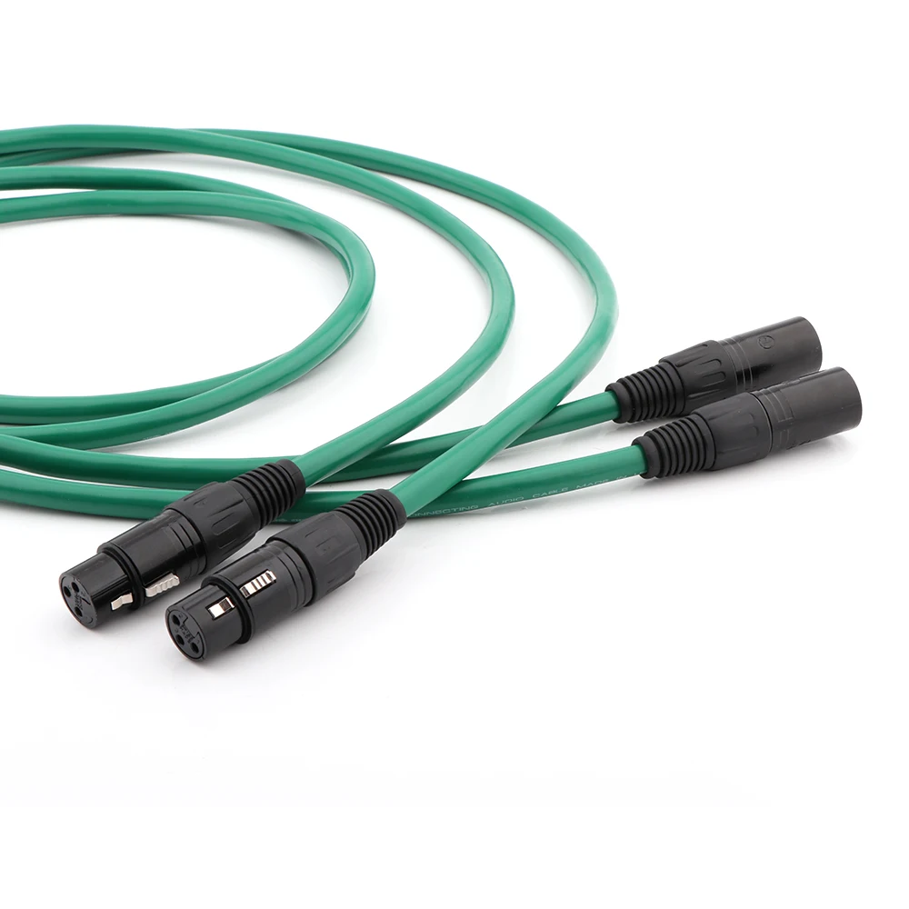 McIntosh 2328 Медный + серебристый твист Hifi аудио соединительный кабель