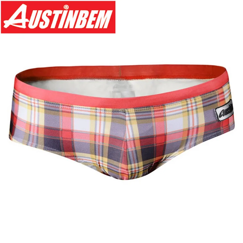 Купальные костюмы AUSTINBEM, купальные костюмы для мужчин, Maillot De Bain Homme, сексуальные, с низкой талией, сетчатые мужские плавки для пляжа, купальный костюм с шортами