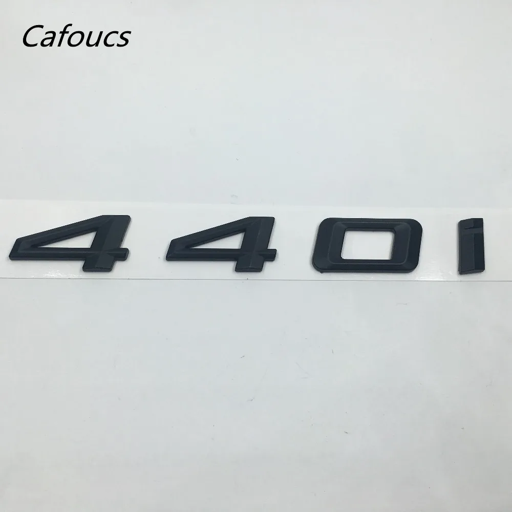 Черный ABS 420i 428i 430i 435i 440i эмблемы значки наклейки с буквами для BMW 4 Series F32 F33 F36