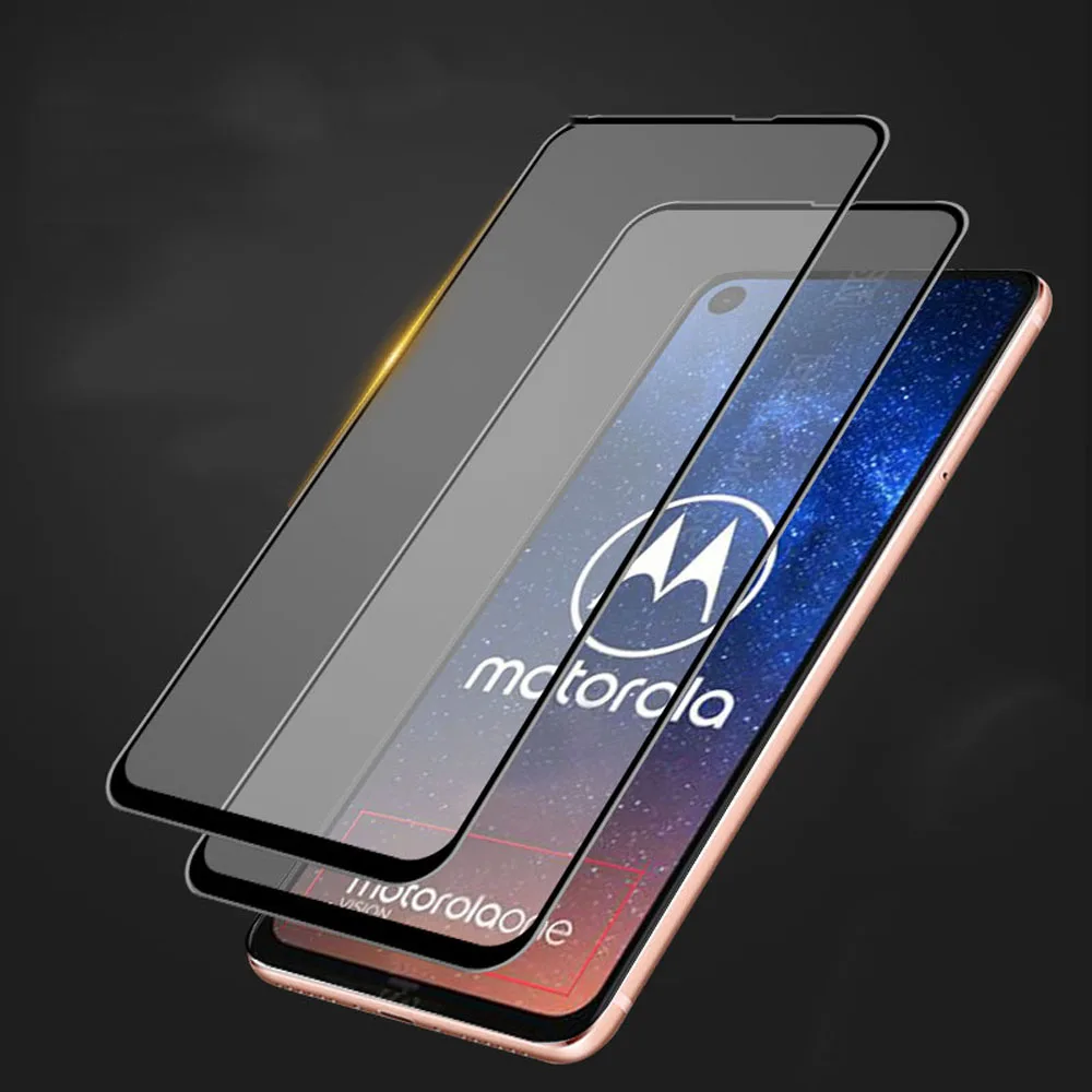 Защитная пленка из закаленного стекла для Motorola Moto One Vision Action P40 P30 Note Power Play двойная