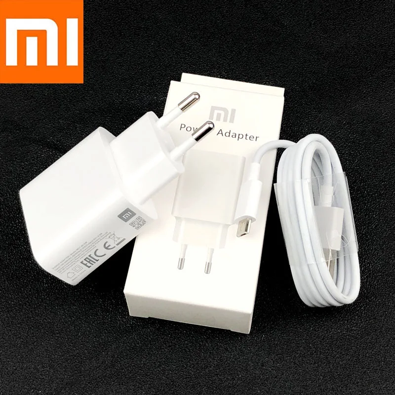 Оригинальное зарядное устройство Xiaomi 5 В/2 А EU дорожный зарядный адаптер Usb