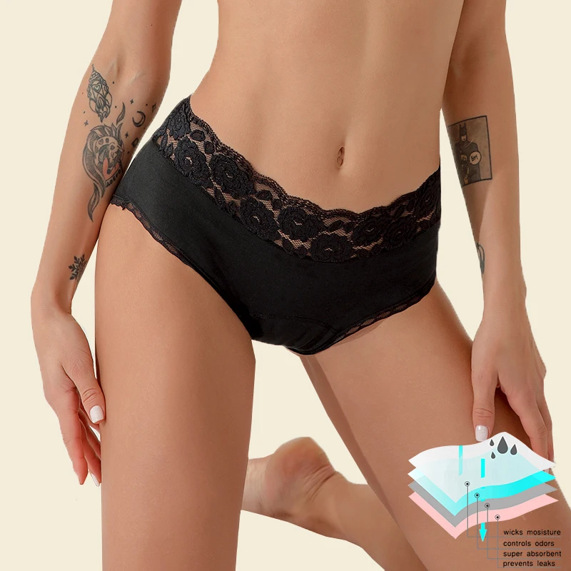 

Lace Underwear Women'S Underwear Comfortable Pure Cotton Breathable Soft Underwear Antibacterial Women'S Underwear