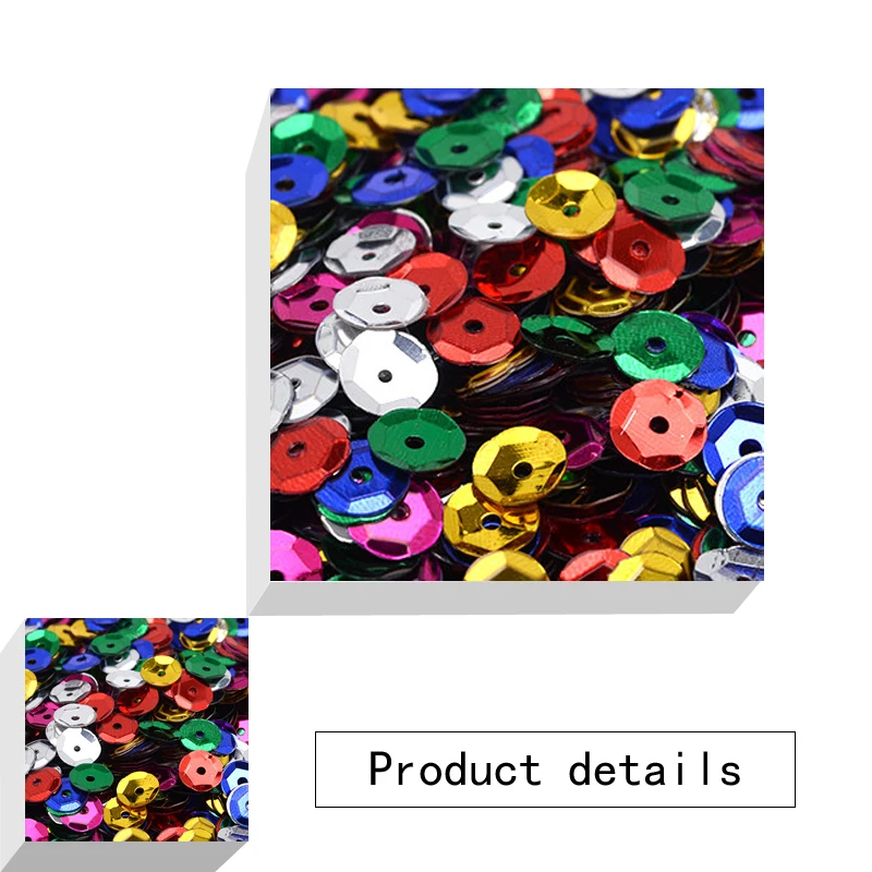 Изготовленная на заказ бумажная DIY лак для ногтей с блестками цвет 3D ткань