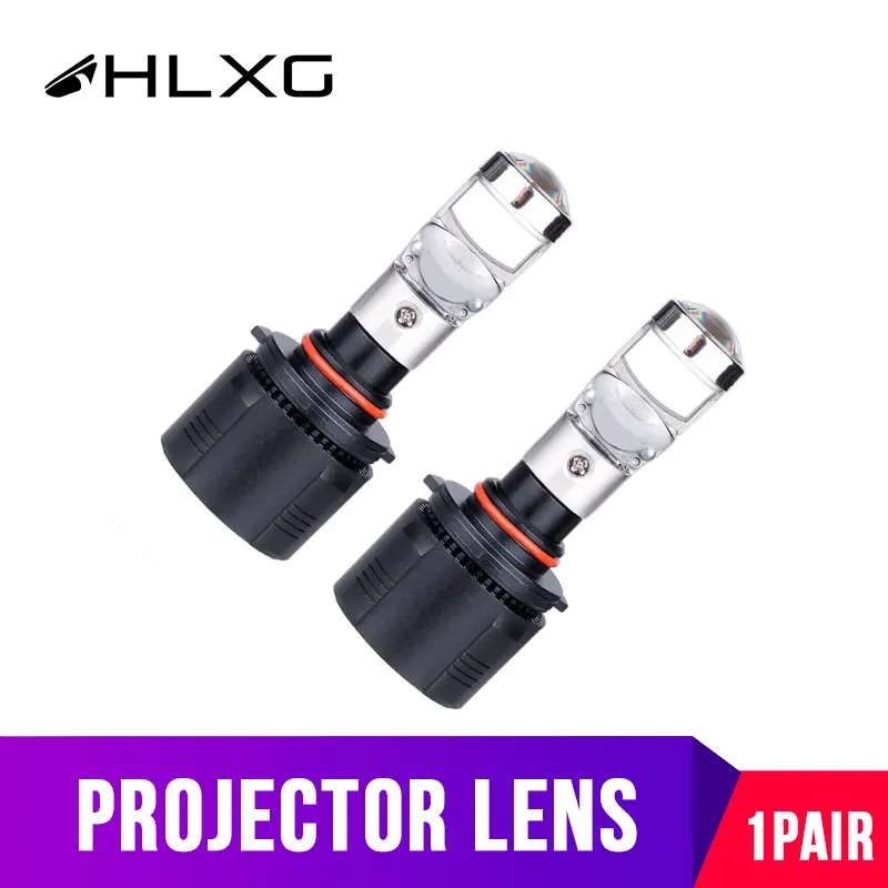 Hlxg 2шт 9005 9006 360 градусов светодиодный противотуманный светильник s nebbia лампа