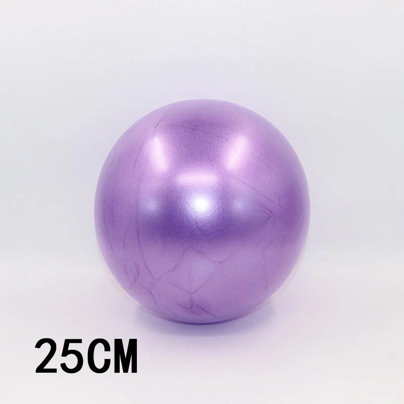 

Mini 25cm Explosion-proof Frosted Pilates Ball Yoga Ball Small Fitness Hip Trainer Body Building Back Massage Workout From Home