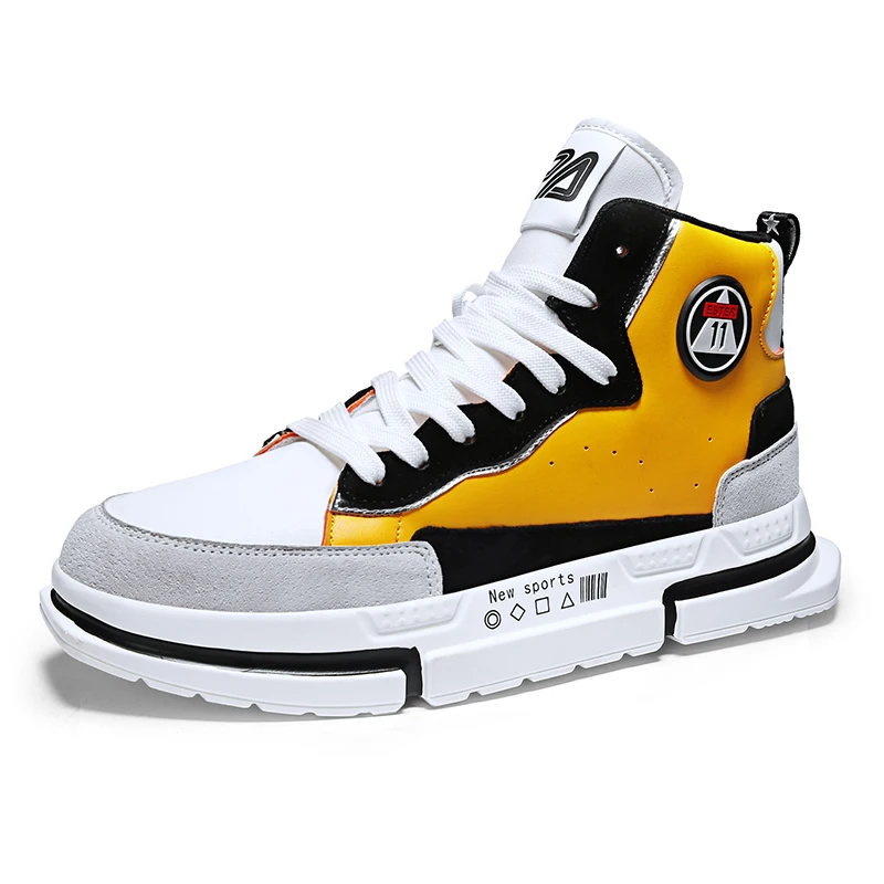 Обувь с высоким берцем Мужская зимняя кожаная обувь мужская спортивная для