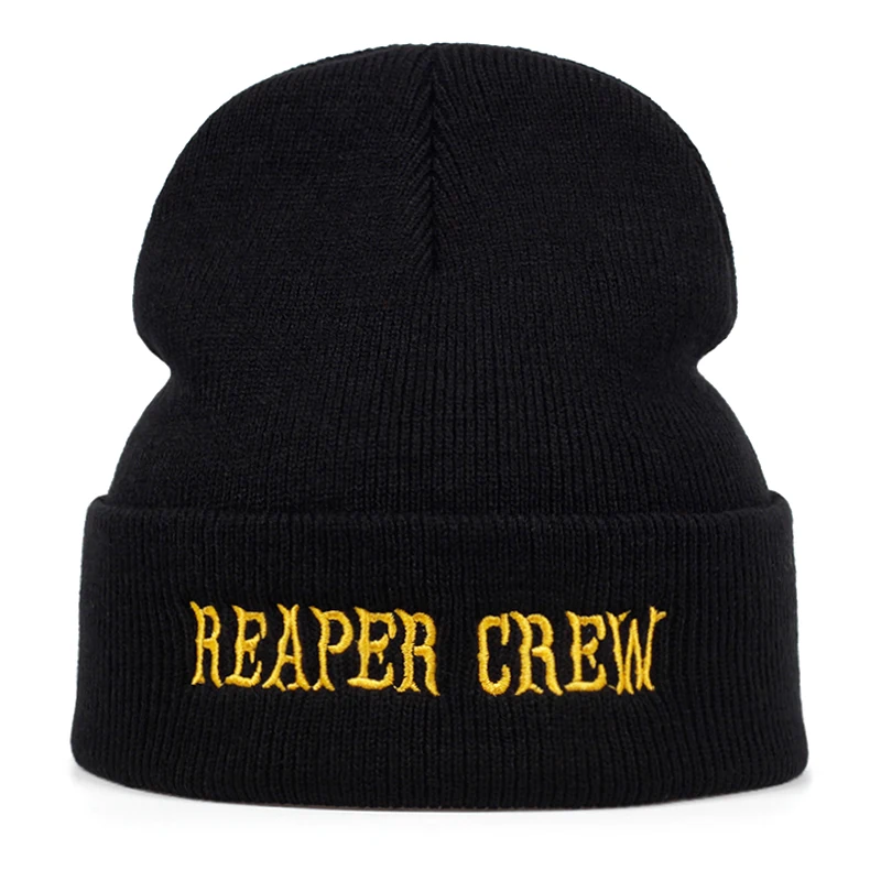 Повседневные облегающие шапки Reaper с надписью True Color для мужчин и женщин Модная