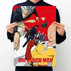 Плакат One Punch Man в японском стиле, Аниме Холст, новое настенное искусство, Модульная картина в скандинавском стиле для гостиной, отеля, украшение для дома