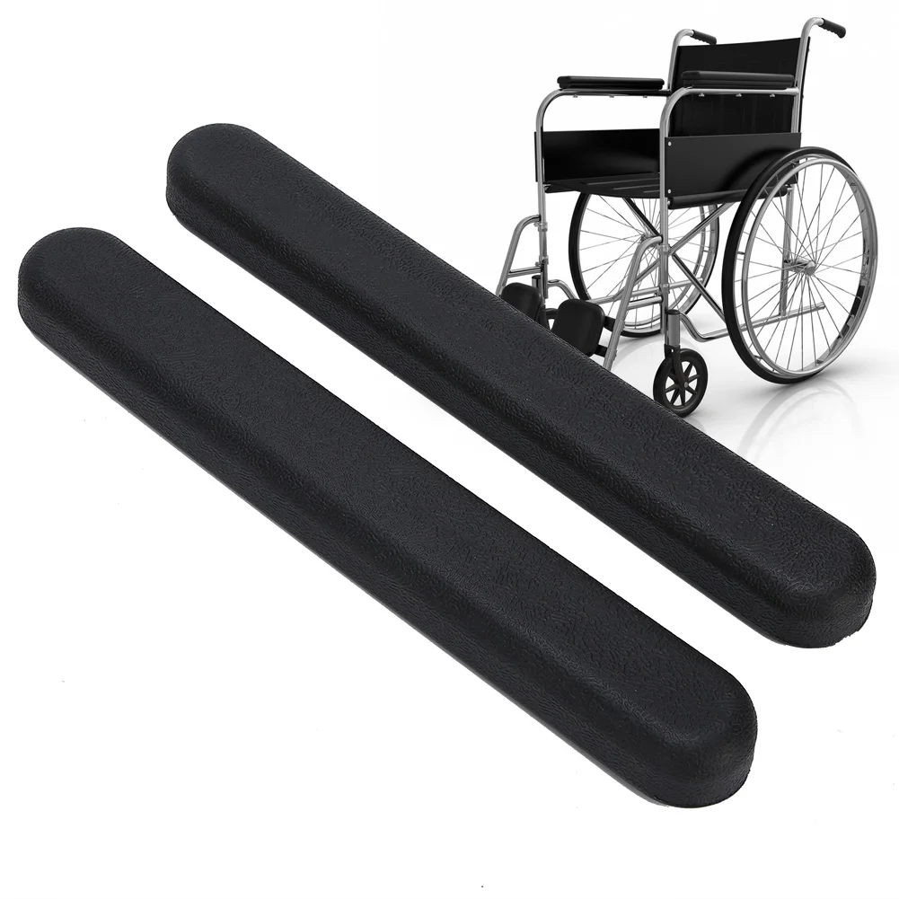 

Wheelchair Padded Armrest Universal Arm Pads Safe Odorless Replacement Accessory Easy Install with Screw For Older Care