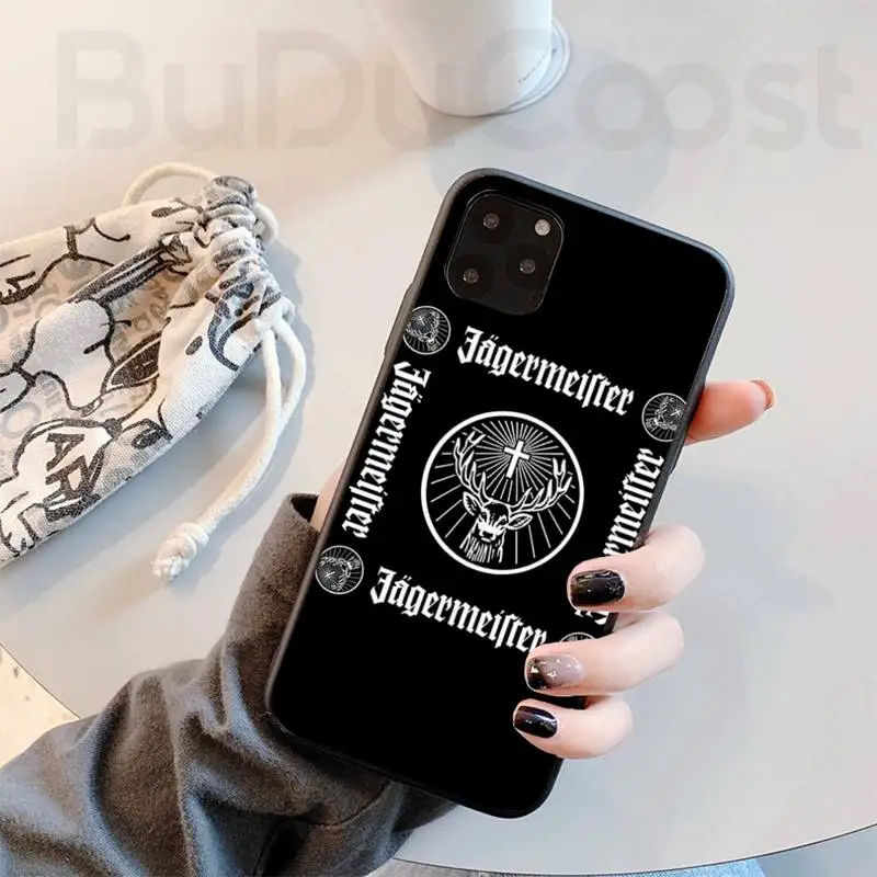 

Jagermeister Logo Phone Case For Iphone 11 12 Mini Pro Max X XS MAX 6 6s 7 8 Plus 5 5S 5SE XR SE2020
