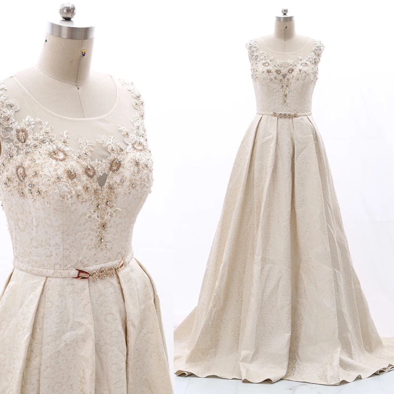 Kiss White Bridal Stock Clean Prom Dresses Long Evening Dresses 210225-019