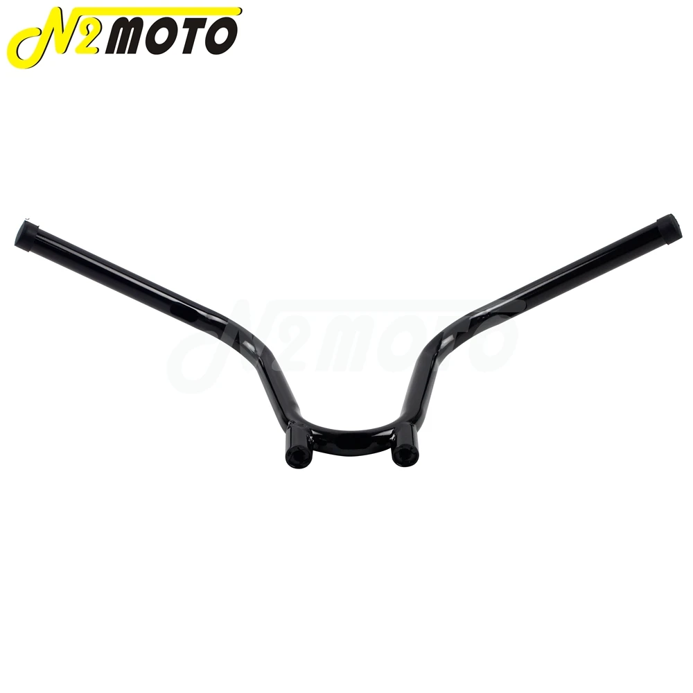 Мотоциклетные велосипеды черный 1 &quot25 мм Bootlegger 9 5&quot Rise руль ручка бар мотоцикл