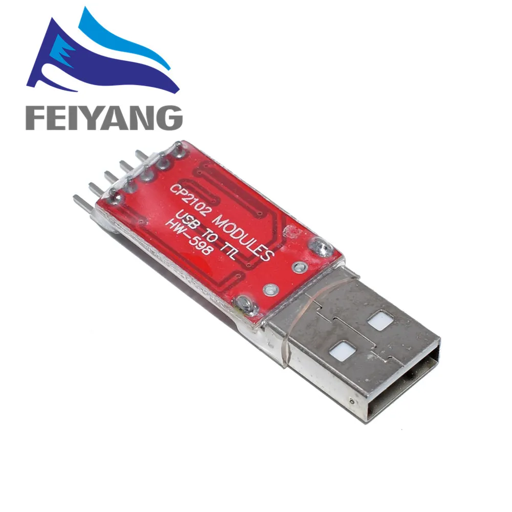 1 шт. CP2102 модуль USB к TTL Серийный UART STC кабель для загрузки PL2303 Super Brush line upgrade |