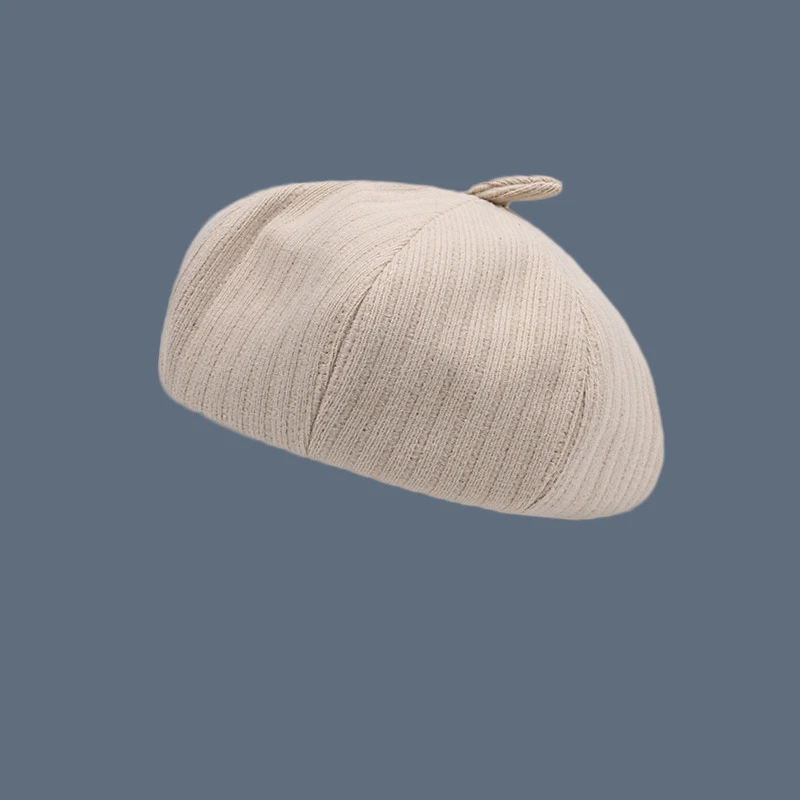 Women French Style Beret 1940'S Vintage Elegant Classic Tweed Wool Artist Beanie Traditions Womens Hat London Outdoor Cap Beanie