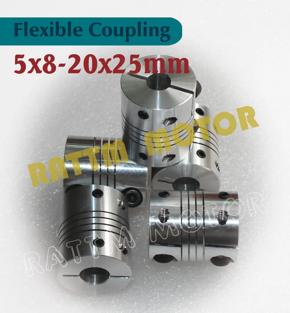 

5pcs Flexible Coupling Stepper Motor 5x8mm CNC Parts Router Mill