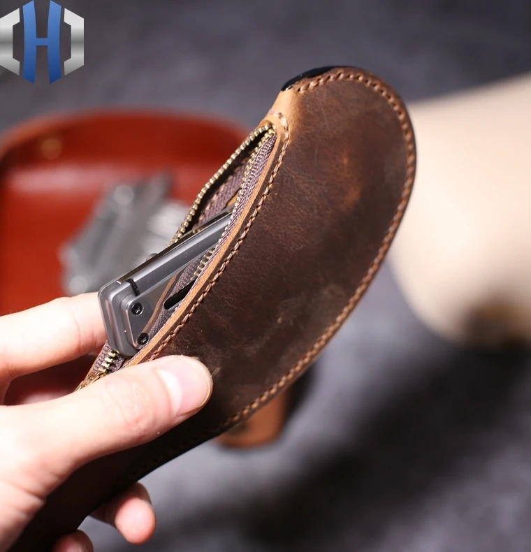 Кожаный чехол Boston сумка для хранения горошин на запястье с защитой от потери