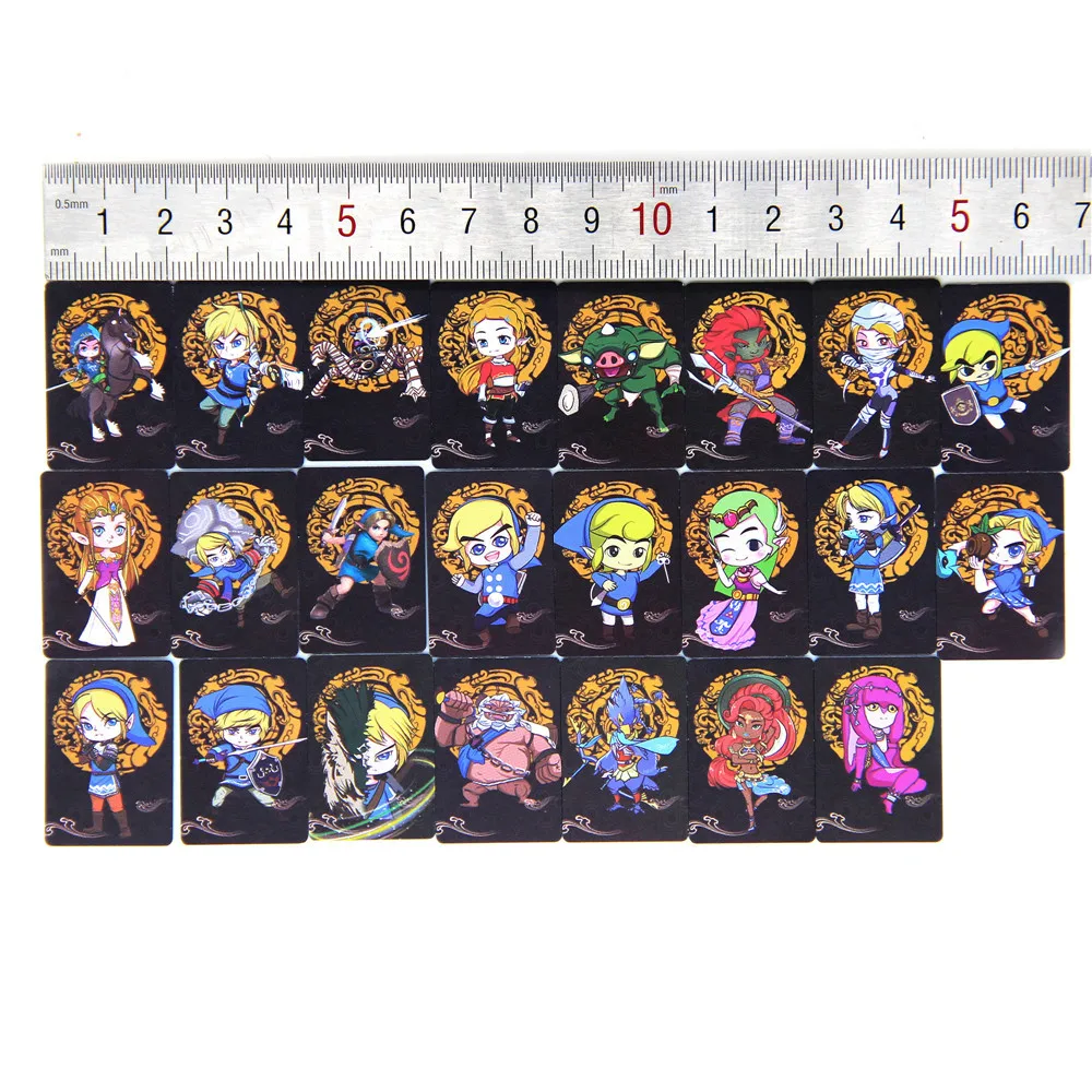 Набор/23 шт. стандартных или мини-игровых карты Zelda NFC Tag для Amiibo Switch/Wii U &amp 3DS