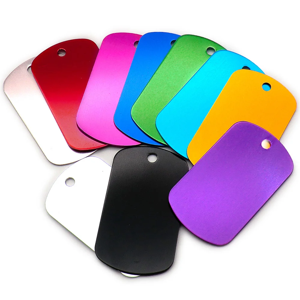 Оптовая продажа 100 шт. Dog Tag именная табличка идентификатор домашних животных