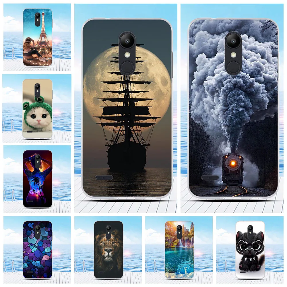 Чехол для телефона LG K10 + 2018 мультяшный Мягкий силиконовый чехол 5 3 дюйма Alpha ТПУ K11