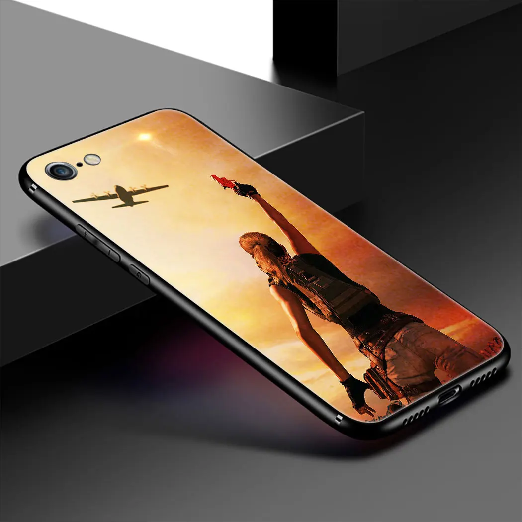 IYICAO PUBG Game Soft Silicone Case for iPhone 11 Pro Max XR X XS 6 6S 7 8 Plus 5 5S SE Phone |