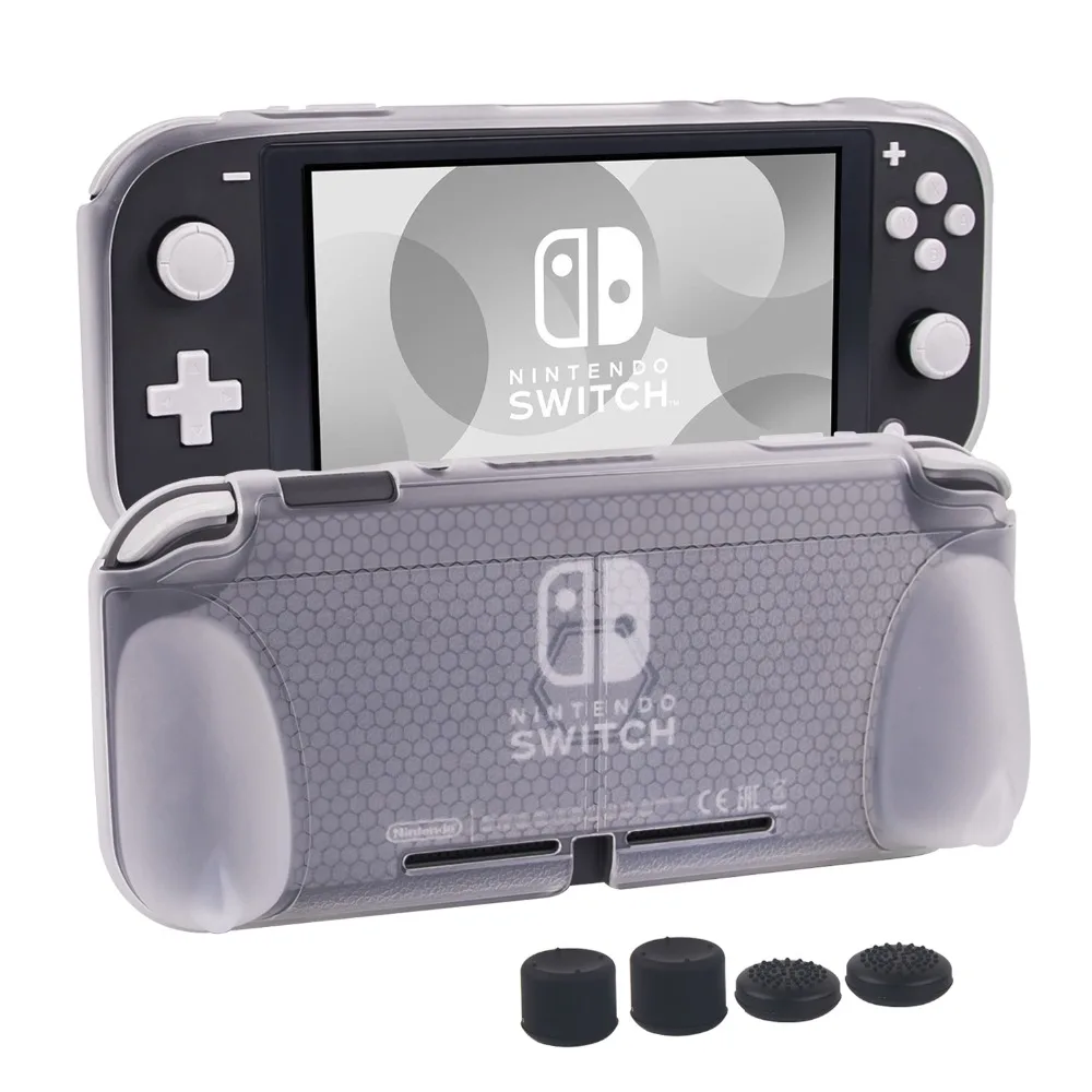 Мягкий ТПУ чехол CHINFAI для shand Switch Lite эргономичный Нескользящий Резиновый защитный чехол-подставка для NS Switch Lite мини-консоль