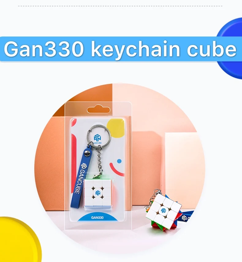 2020 Новинка Игрушки Gan330 3x3x3 брелок волшебный скоростной куб карманная игрушка