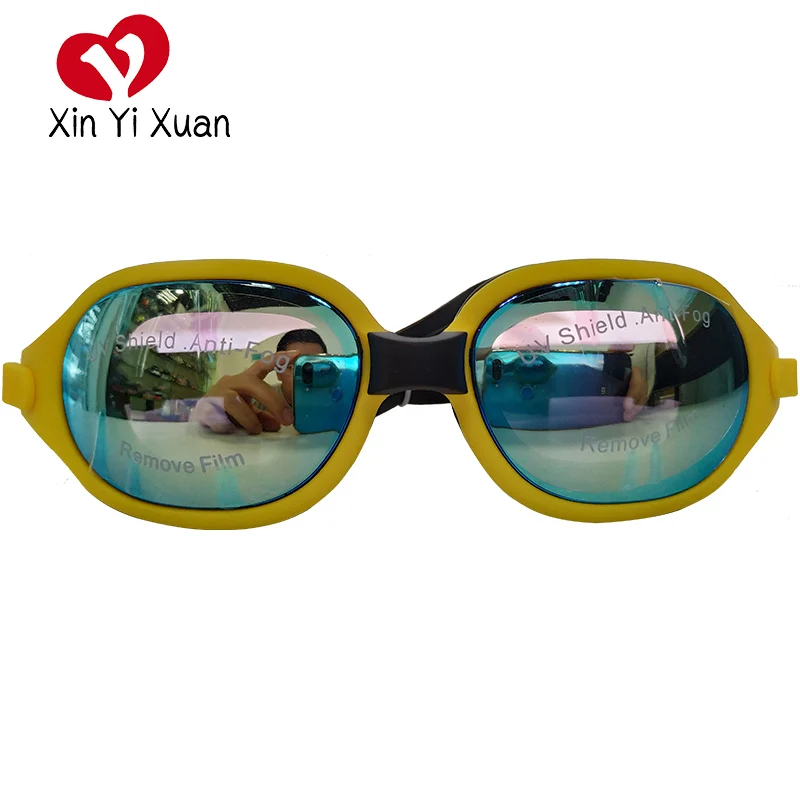 Очки для плавания взрослых анти туман очки УФ защита диоптрий Арена оптический