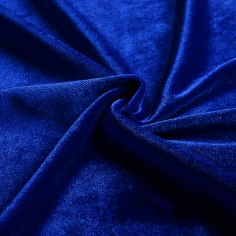 Однотонная бархатная утолщенная Ткань для шитья свитшот спортивный костюм