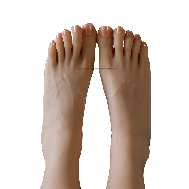Силиконовая модель для ног демонстрационная фетиш фотография демонстрации