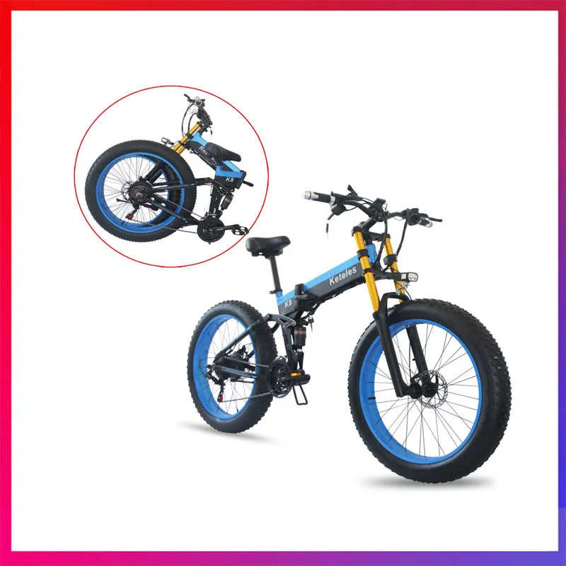 

Китайский дешевый Популярный 26-дюймовый Снежный электровелосипед с толстыми шинами 48 в 15 Ач 1000 Вт, электрический велосипед, электровелосип...