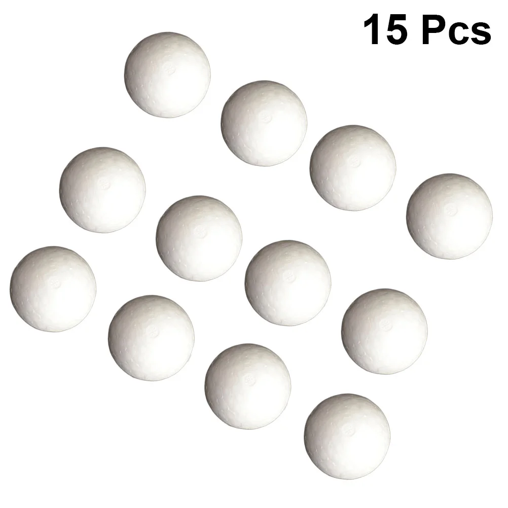 

15Pcs 8cm Modeling Craft Polystyrene Balls Round Spheres Wedding Decoration DIY Stuff(White)