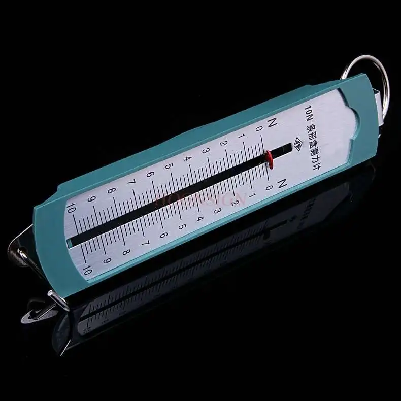 

10N strip box dynamometer Newton meter physics experiment equipment mechanics spring dynamometer teaching instrument