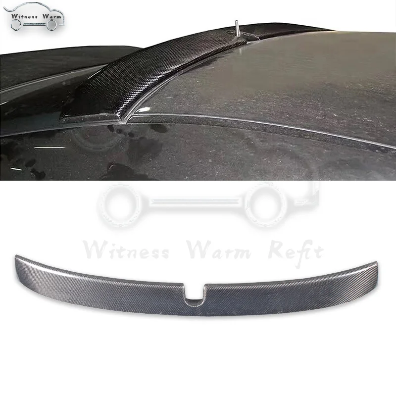 Задний спойлер W203 в стиле AMG крыло на крышу из углеродного волокна для Mercedes Benz C Class