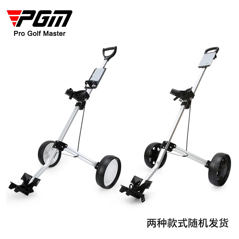 Folding 2-wheel Trolley for Golf Bag Outdoor Golf Sport Training Match Airport Luggage Check  Cart Stroller golf cart electric